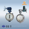 steam electric actuator water valve flow control butterfly valve api 610 lug type